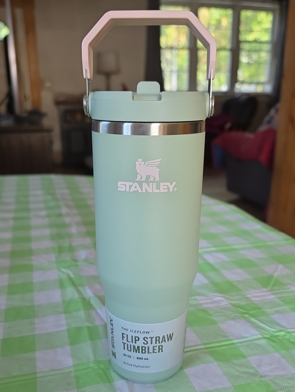 Stanley 30 oz The IceFlow Flip Straw Tumbler - Lichen